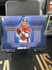 John Elway 49/49 Broncos 2026 Panini Silhouette Pillars Of The Game SSP Book End