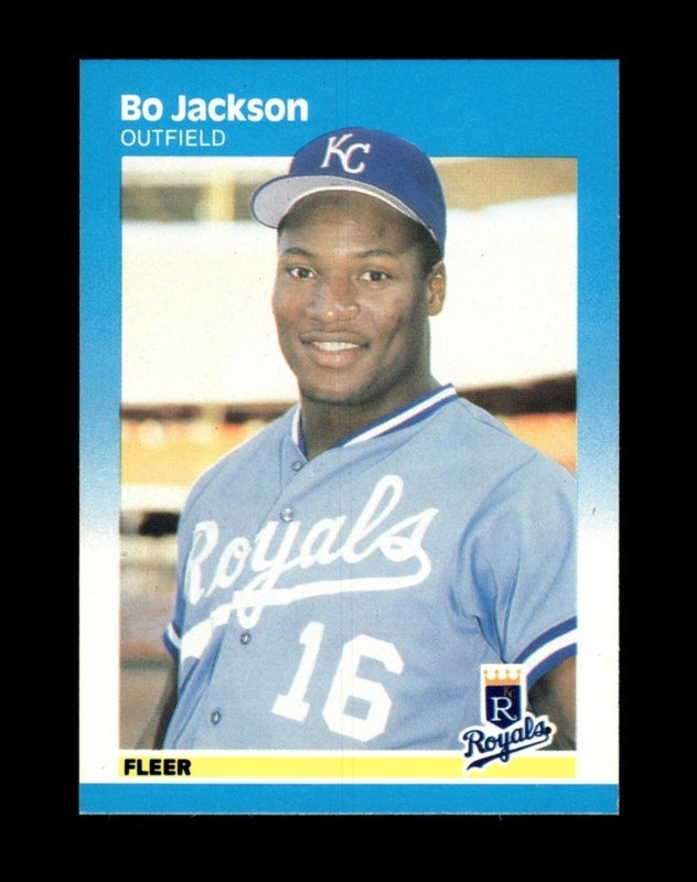 1987 Fleer Set-Break #369 Bo Jackson RC NM-MT OR BETTER *GMCARDS*