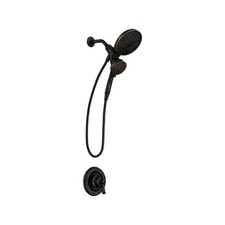 MOEN Brecklyn 82610BRB Single Handle 6-Spray Shower Faucet 1.75 GPM in
