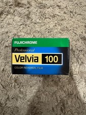 One 1 Roll Fujifilm Velvia 100 36exp Film Aug. 2025 1 Roll 35mm