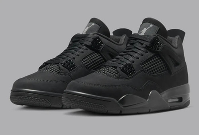 #ad Size 7 14 Air Jordan 4 Retro Black Cat 2025 FV5029 010 Brand new $258.01