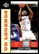 Elton Brand 2003-04 Upper Deck Legends #32 Clippers NBA READ FREE SHIPPING