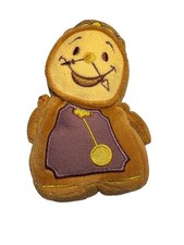 Disney Just Play Cogsworth Clock Plush Stuffed Toy Beauty and the Beast Small 5"