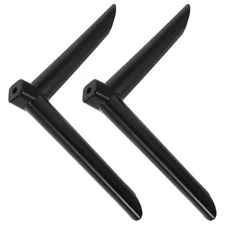  2pcs Tv Bases Pedestal Feet Tv Stand Mount Legs With Screws Universal Tabletop