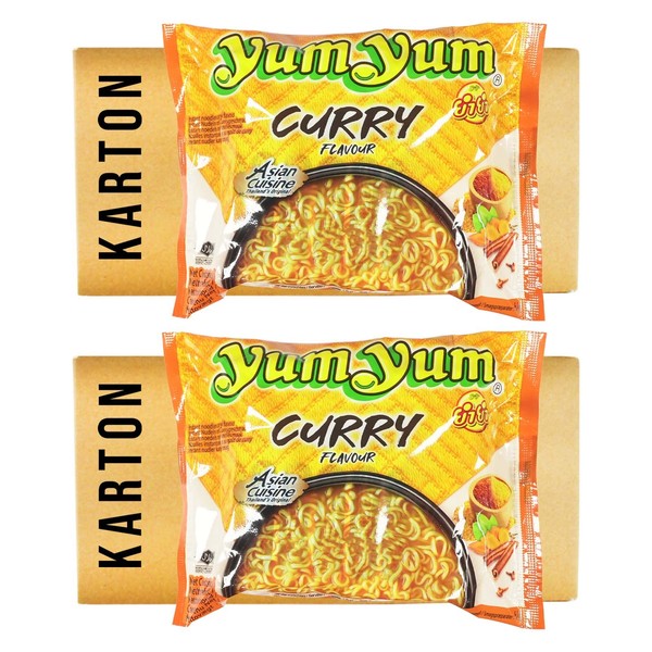 60X60G Yum Yum Nudelsuppen Curry Geschmack Yum Yum Instant Nudelsuppen-image