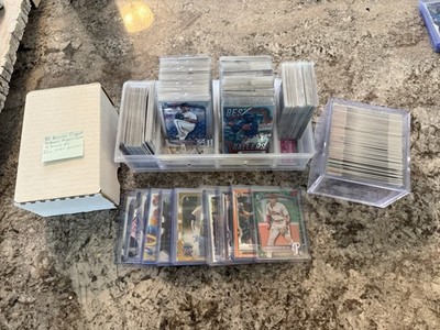 Bowman Chrome Bowman s Best Massive Lot 600+ Cards Medium Flat Rate Box FULL