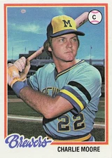 1978 Topps #51 Charlie Moore