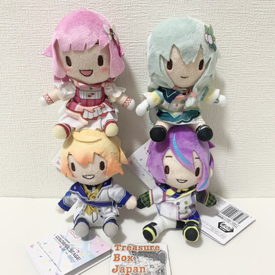Project Sekai Fuwapuchi Mini Plush Doll Brand New World Tsukasa Rui Emu Nene Set