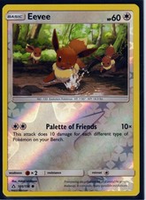 2018 POKEMON EEVEE 105/156 ULTRA PRISM- REVERSE HOLO- NM/LP on eBay