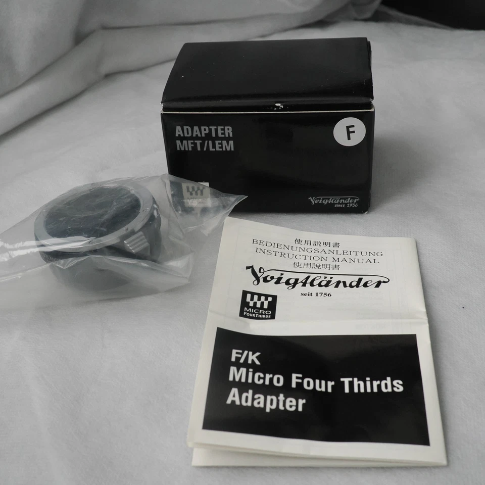 Adaptador Voigtlander Nikon F a M43 Foto 2 de 2