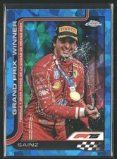 2025 Topps Chrome Sapphire F1 #112 Carlos Sainz GP Winner