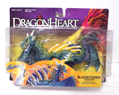 1995 Kenner Dragon Heart RAZORTHORN Dragon With Battle Reactive Horns #61611