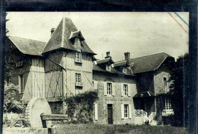 CASTEL DE LE GERAUDAIE RESIDENCE DE M COTY TOP FOTO KARTE 