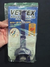 Vettex Doubleguard 25P Mouthguard With Strap And Lip Protection, Navy