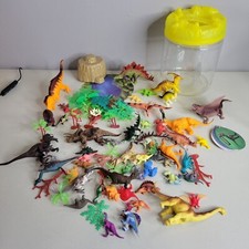 Dinosaur Bucket Toy  Info Cards Chain Linked Learn About Dinos Educational Play