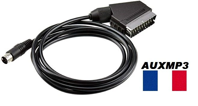 Câble péritel Sega Megadrive 2 RGB cordon Mega Drive II MD2 - NEUF pal