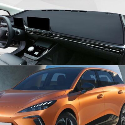 1PCS PU leather Dashboard Dash Mat Non-slip DashMat Shade Pad For MG 4 EV 2022+