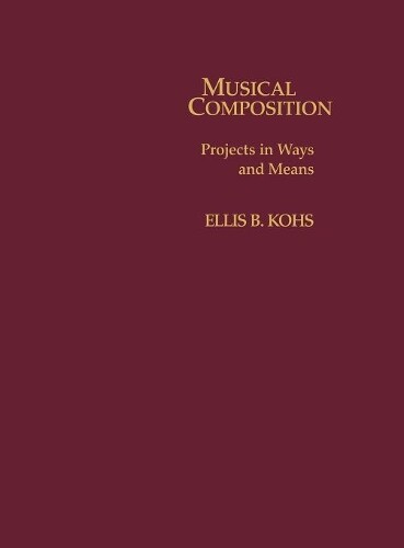 Thumbnail - Ellis B. Kohs Musical Composition (gebundene Ausgabe)