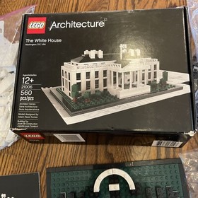Lego Architecture White House Set 21006 Appears To Be Complete Box And Manual