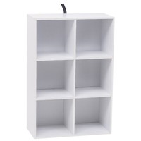 BüCherschrank BüCherregal Aktenregal BüRoregal Standregal 3 Stufen Weiß Sk002Ws3