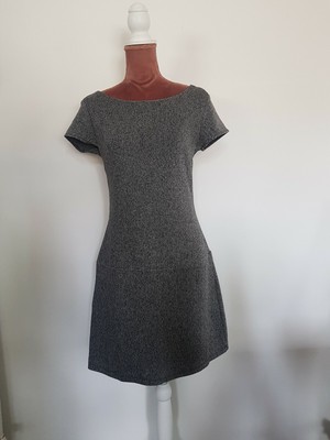 smart grey dress