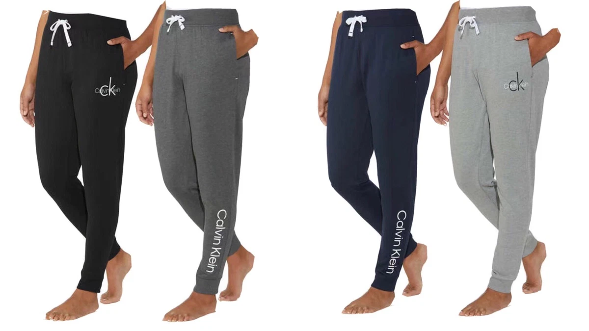 Calvin Klein Ladies' French Terry Jogger, 2-pack Size S , M NWT