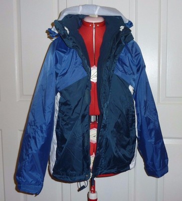 Jacket Rain Winter 4 in 1 New w/Tags Jacket Small Blue  Athletech