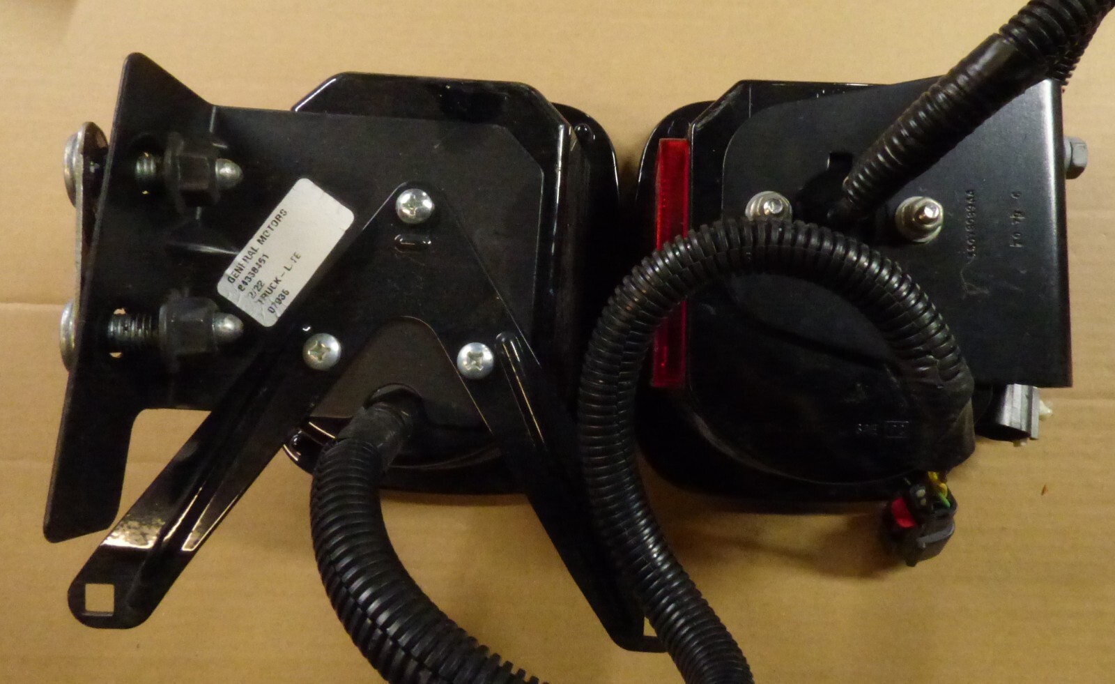 GM cab & chassis tail lights 84338461 & 23296003 make great trailer