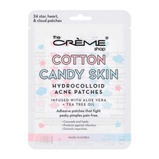 The Cr me Shop Cotton Candy Skin - Hydrocolloid Acne Patches of Aloe Vera