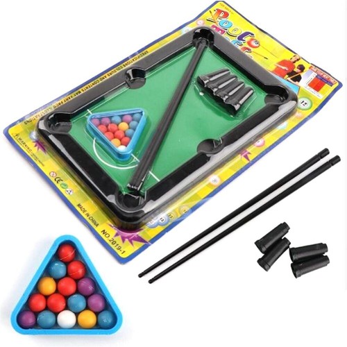 Parent-Child Interaction Game Mini Billiards Snooker Toy Set Kids