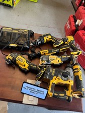 FOR PARTS NOT WORKING Dewalt 8 Pc Lot SDS Ham...