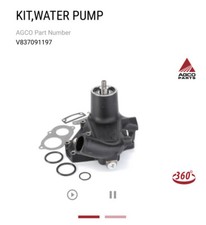 Kit Pompe A Eau Massey Ferguson Serie 7700