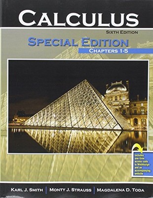 Calculus: Special Edition: Chapters..., Toda, Magdalena