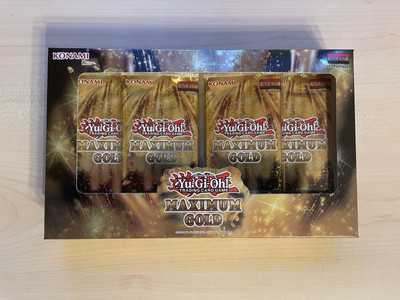 Yu-Gi-Oh! Maximum Gold Tuckbox Deutsch 1. Auflage NEU & OVP, Top Zustand!