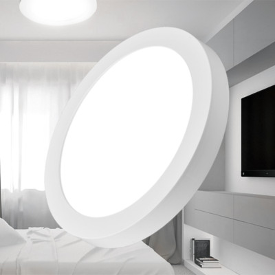 LED Ceiling Lamp 18W Round Flat Ceiling Light Panel Hallway Nursery Living Room