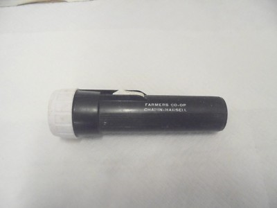 plastic flashlight farmers co-op chapin handell iowa feed & grain elevator 