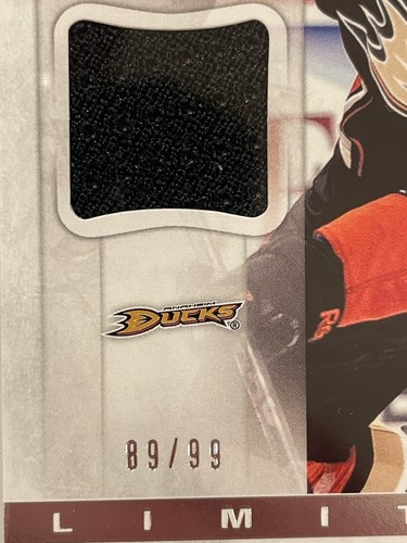 2012-13 Panini Limited Nick Bonino Limited Jersey /99 #LJ-NO Hockey Ducks - Picture 2 of 3