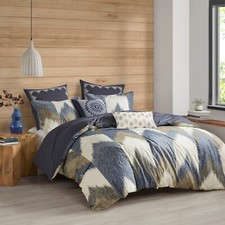 INK IVY Alpine Cotton Duvet Cover Set