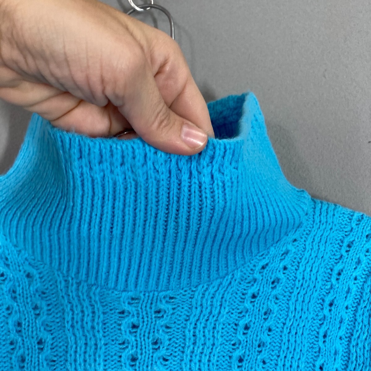 トップス marka TURTLE NECK wool cotton knit Wool and cashmere ribbed turtleneck, tobacco | Max Mara