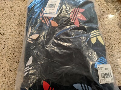 Adidas Adicolor Shattered Trefoil Hoodie (black multi ) Men's Apparel H37732  XL