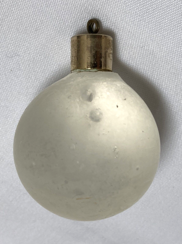 5 VINTAGE KRONLEUCHTER BLICKDICHT MASSIV GLASKUGEL TROPFEN - 40mm DURCHMESSER - Bild 3 von 9