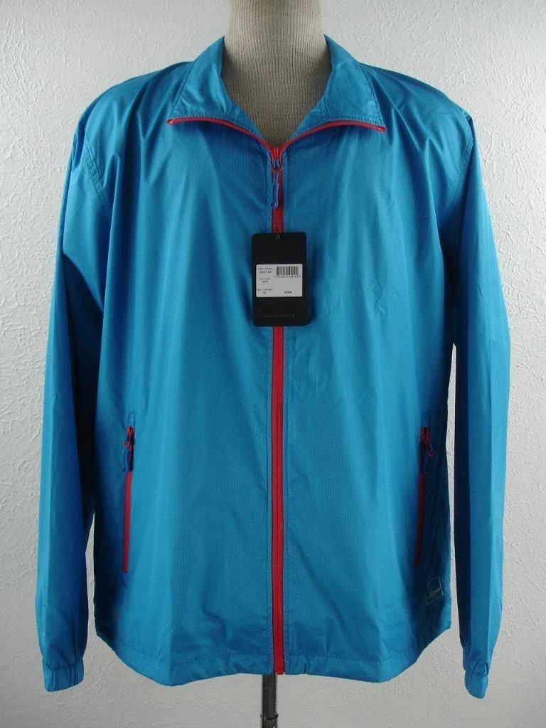 Men's XL Stormtech GSX-1LE Axis Shell Jacket Rain Blue Waterproof Full-Zip NWT