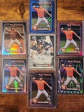 2024 Grae Kessinger Rookie Auto & Parallel Lot Of 7 Cards Stadium Club & Chrome