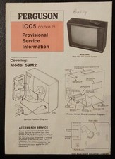 FERGUSON TV Chassis ICC5 Model 59M2 Repair Service Information Manual TPH1574