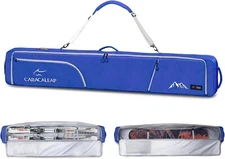 NEW Caracaleap Fully Padded Snowboard / Ski Travel Bag - 175 cm - Blue