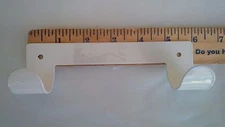 On the Door T Leg White Metal Wall or Door Ironing Board Holder mount