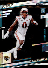 2022 Panini Prestige XP Diamond - #341 Devin Lloyd (RC) Jacksonville Jaguars