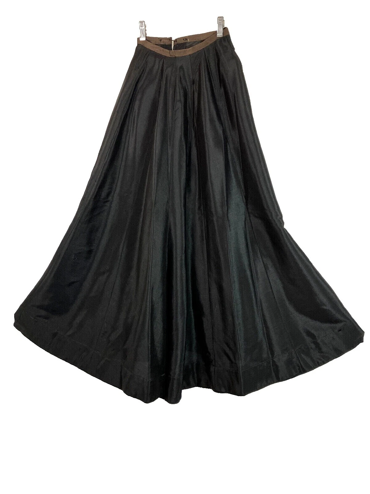 Black Edwardian Vintage Skirts for Women