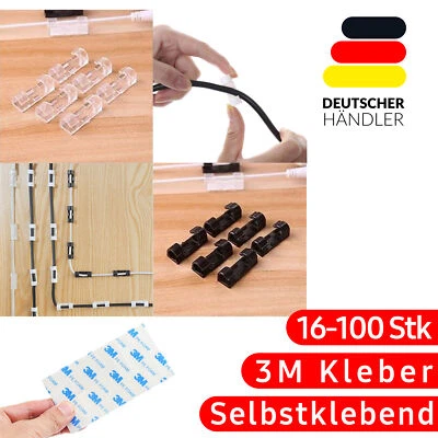 Kabel Halter Führung Schelle Manager Clip Klemme Selbst Klebend Schreib Tisch