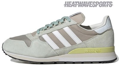 Size 5 - adidas ZX 500 Crystal White/Linen Green for sale online
